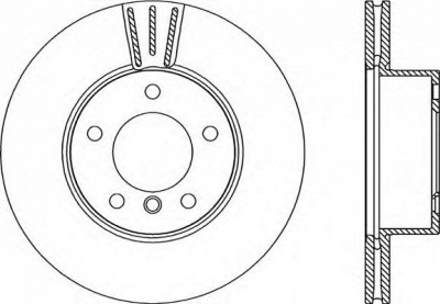 OPEN PARTS bda227520 -  Тормозной диск